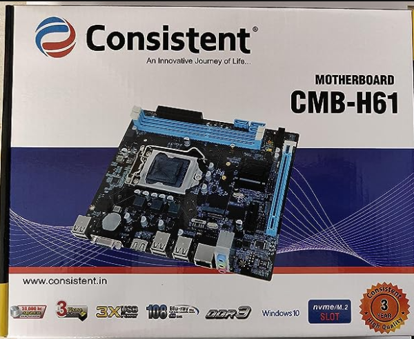 Consistent DDR3 Motherboard CMB-H61