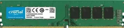 Crucial CT DDR4 8 GB (Single Channel) PC DRAM (CT8G4DFRA266)