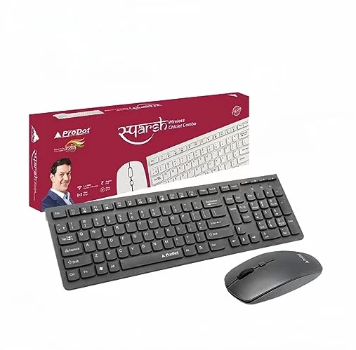 ProDot Keyboard & Mouse Combo Compatible with Window, Mac, Pc, Laptop (SPARSH (WL))