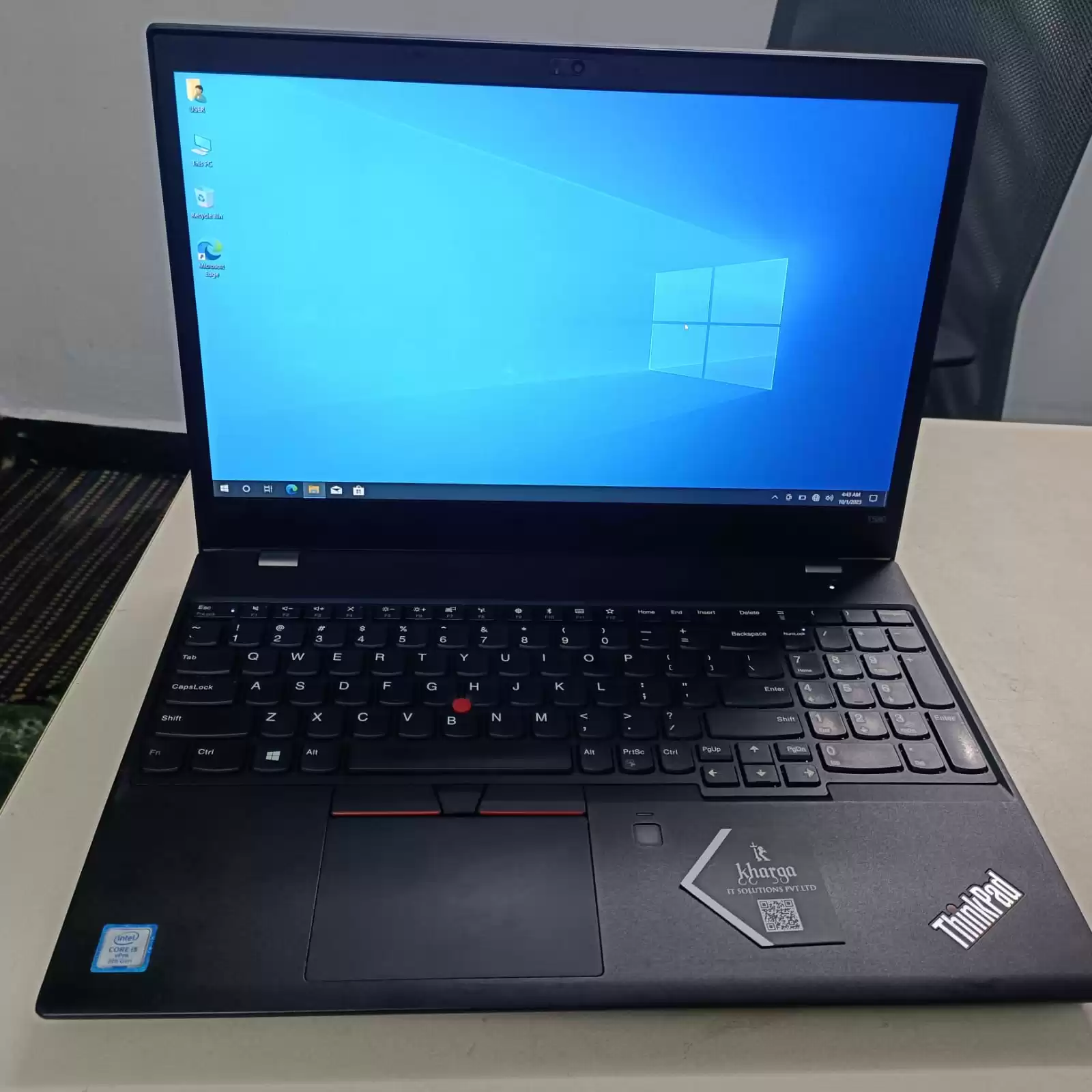 Lenovo T580 | i5 8th gen | 8 GB | 256 GB | 14″ FHD