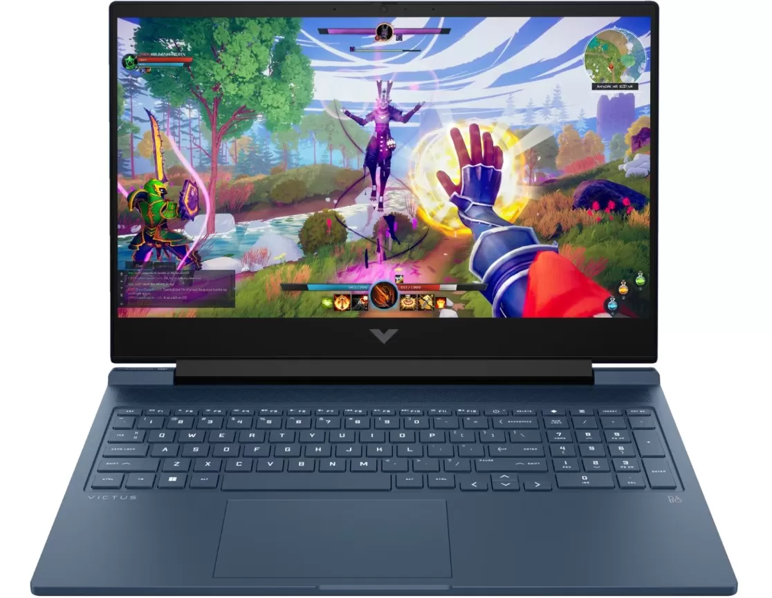 HP Victus Ryzen 7 Octa Core 7840HS – (16 GB/512 GB SSD/Windows 11 Home/6 GB Graphics/NVIDIA GeForce RTX 3050) 16-s0095AX Gaming Laptop  (16.1 Inch, Performance Blue, 2.29 kg, With MS Office)