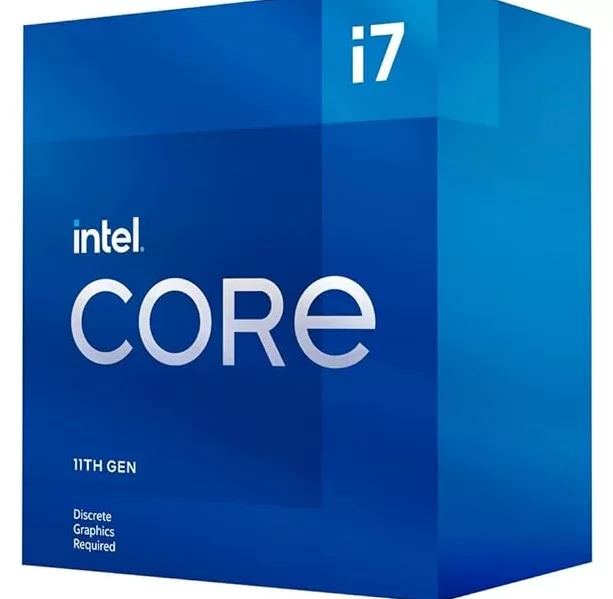 Intel Core i7-11700F 11th Gen Generation Desktop PC Processor CPU with 16 MB Cache and up to 4.90 GHz Clock Speed 3 Years Warranty Support LGA 1200 Socket (Graphic Card Mandatory)