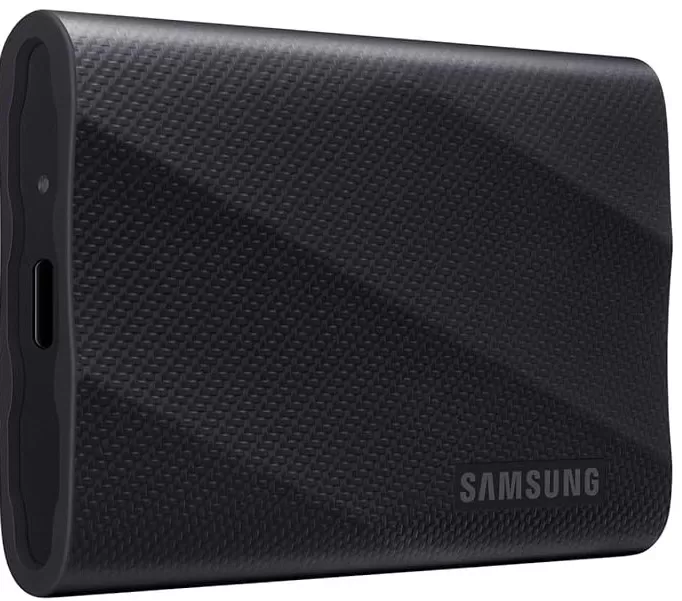 Samsung T9 Portable External SSD 1TB, USB 3.2, Speed up to 2,000 MB/s Read Speed, Storage for Professional Creators – videographers, Graphic Designers, Artists, MU-PG1T0B/WW, Black